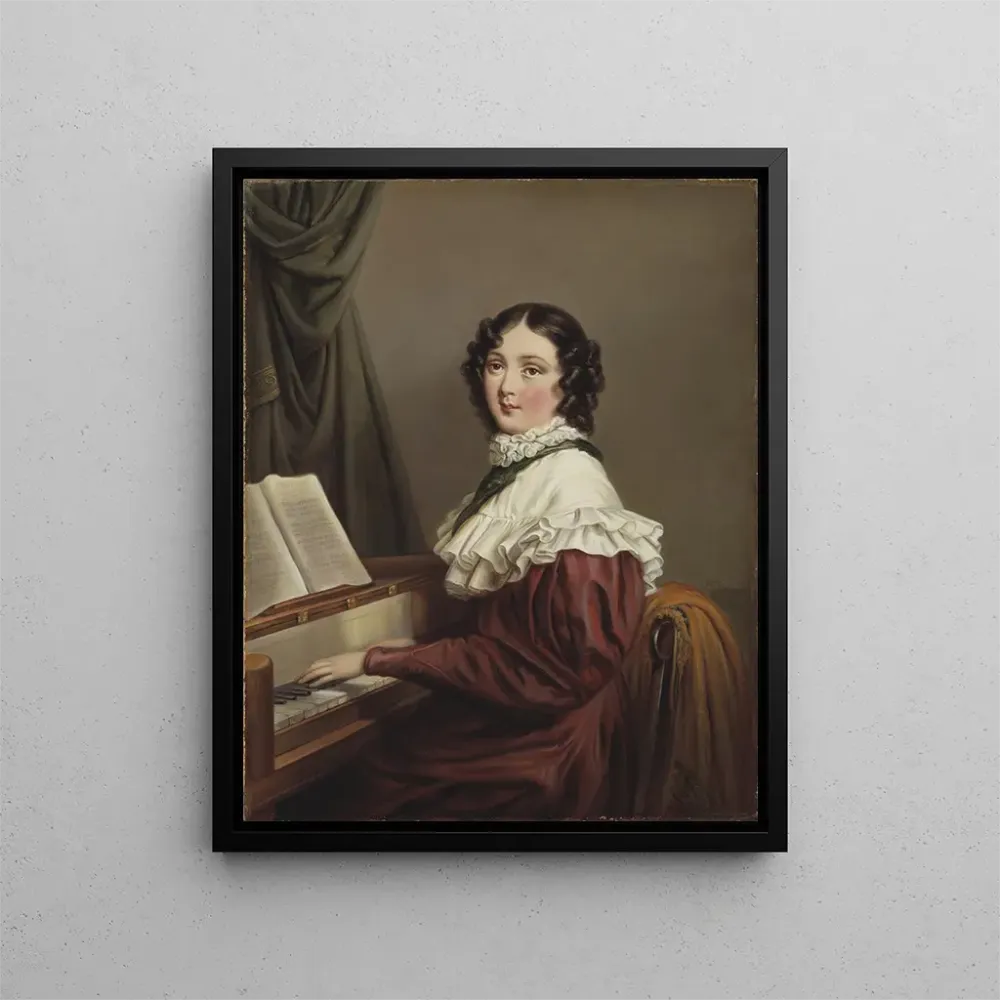 Maalaus Mathilda Valeria Beatrix d'Orozco - Axel Johan Fägerplan | Taidetuloste