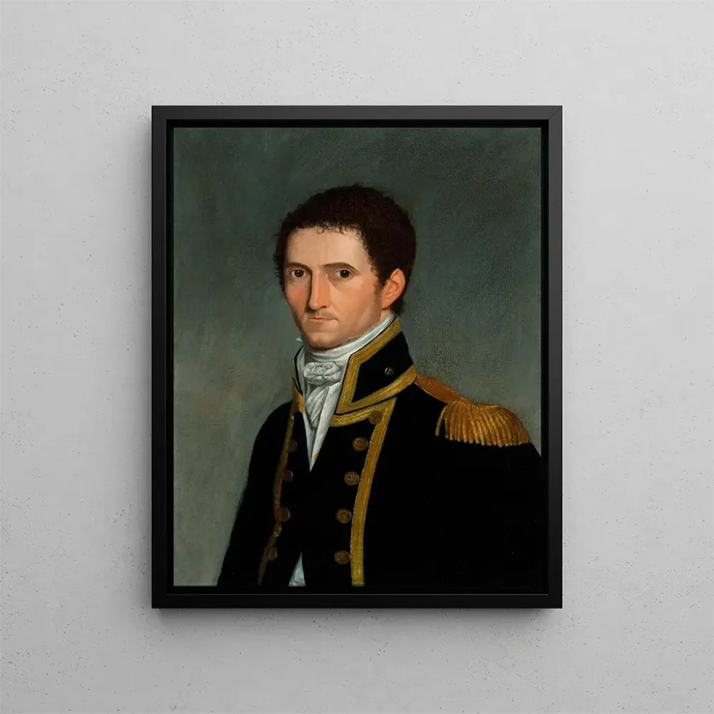 Maalaus Matthew Flindersin kapteenin muotokuva - Antoine Toussaint de Chazal | Taidetuloste