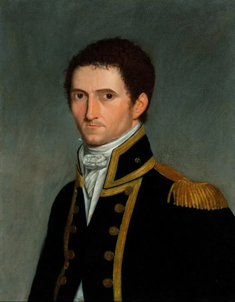 Maalaus Matthew Flindersin kapteenin muotokuva - Antoine Toussaint de Chazal | Taidetuloste