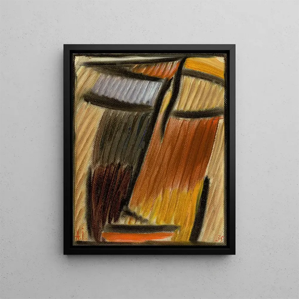 Maalaus Meditaatio - Alexej von Jawlensky | Taidetuloste