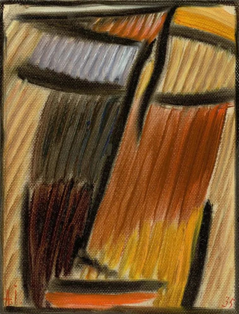 Maalaus Meditaatio - Alexej von Jawlensky | Taidetuloste