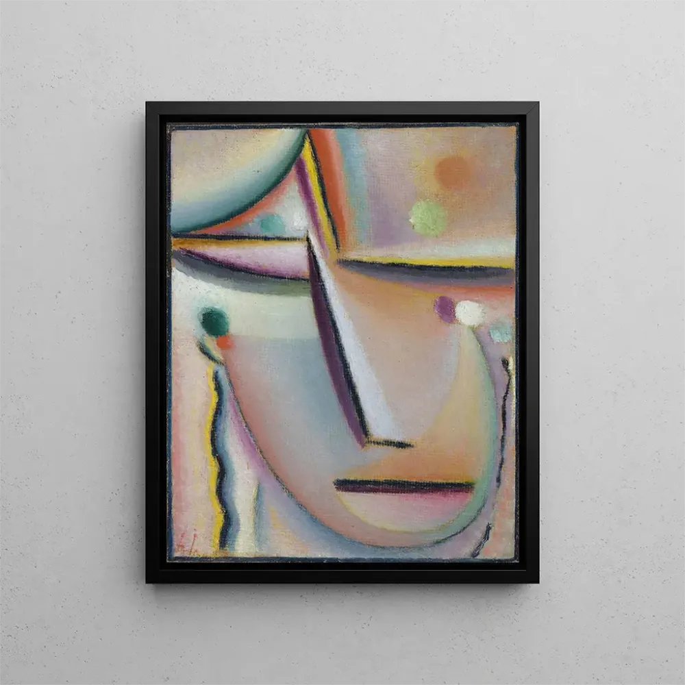 Maalaus Meditointi Rukous - Alexej von Jawlensky | Taidetuloste