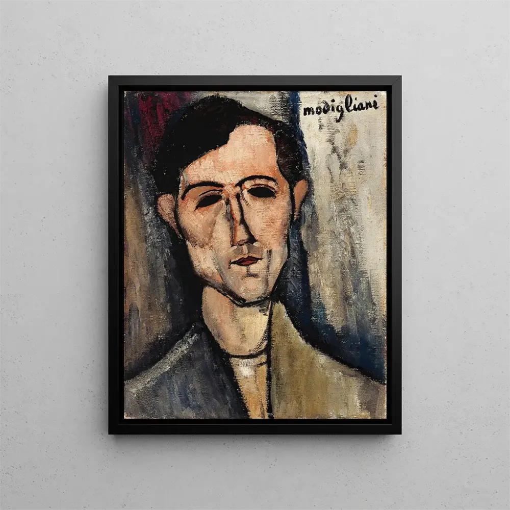 Maalaus Mies - Amedeo Modigliani | Taidetuloste