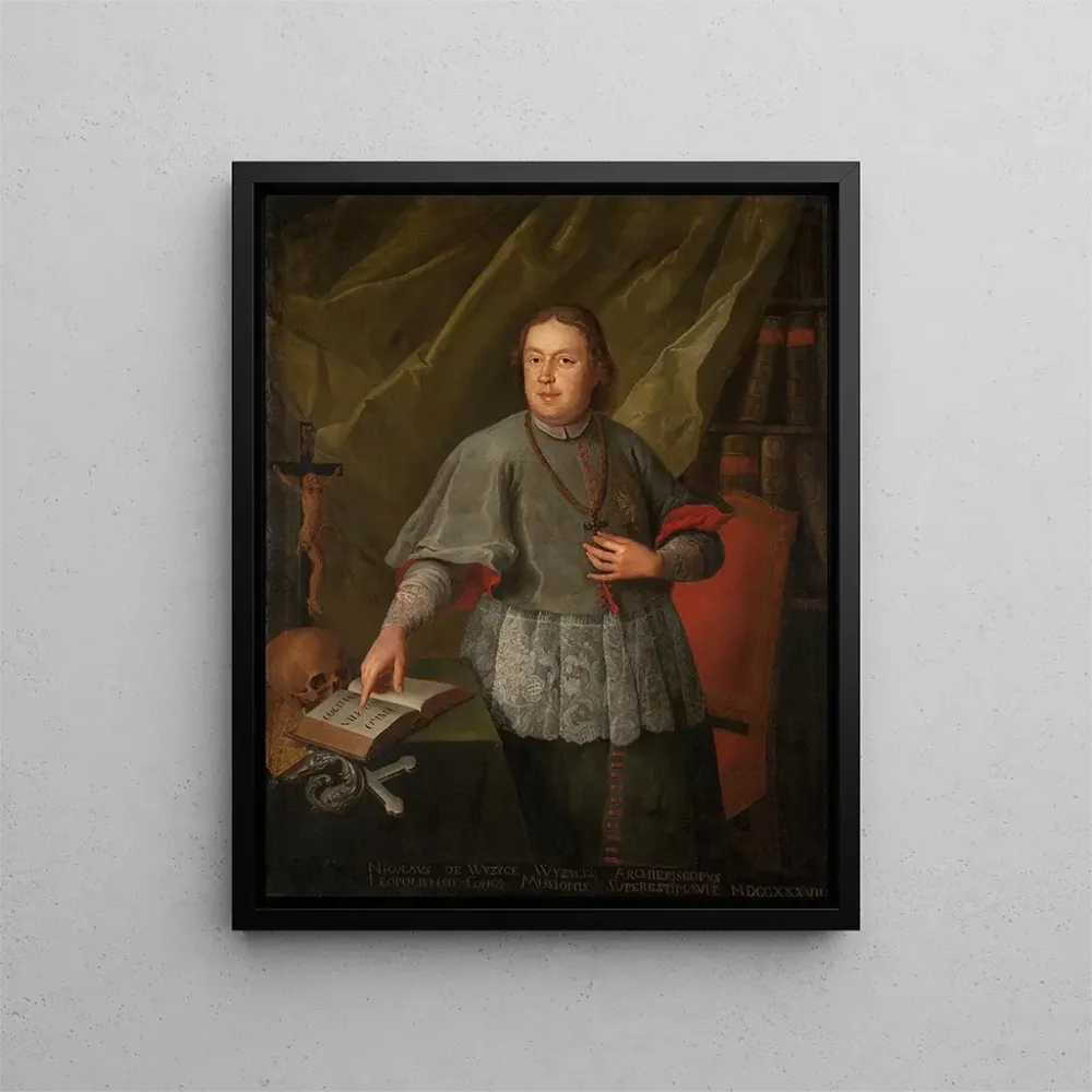 Maalaus Mikołaj Wyżycki, syntynyt 1757, Lvivin arkkipiispa - Anonyymi | Taidetuloste