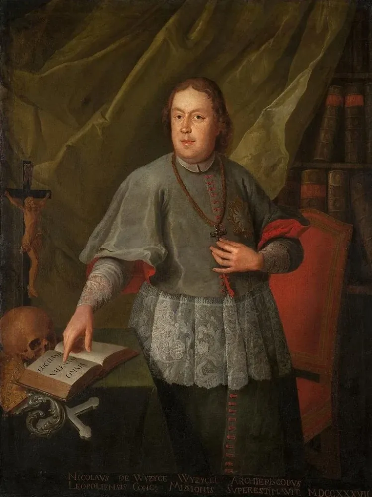 Maalaus Mikołaj Wyżycki, syntynyt 1757, Lvivin arkkipiispa - Anonyymi | Taidetuloste