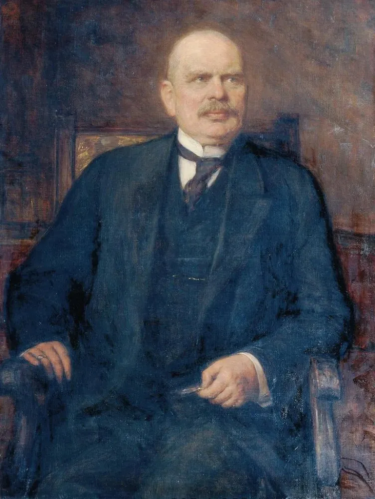 Maalaus Ministeri Max Freiherr Hussarek von Heinlein - Alois Johann Josef Delug | Taidetuloste