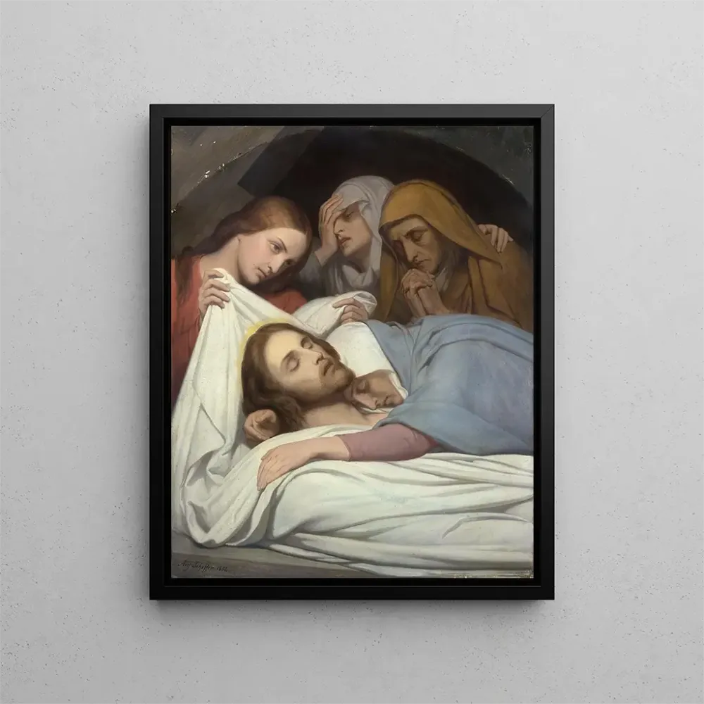 Maalaus La mise au tombeau - Ary Scheffer | Taidetuloste