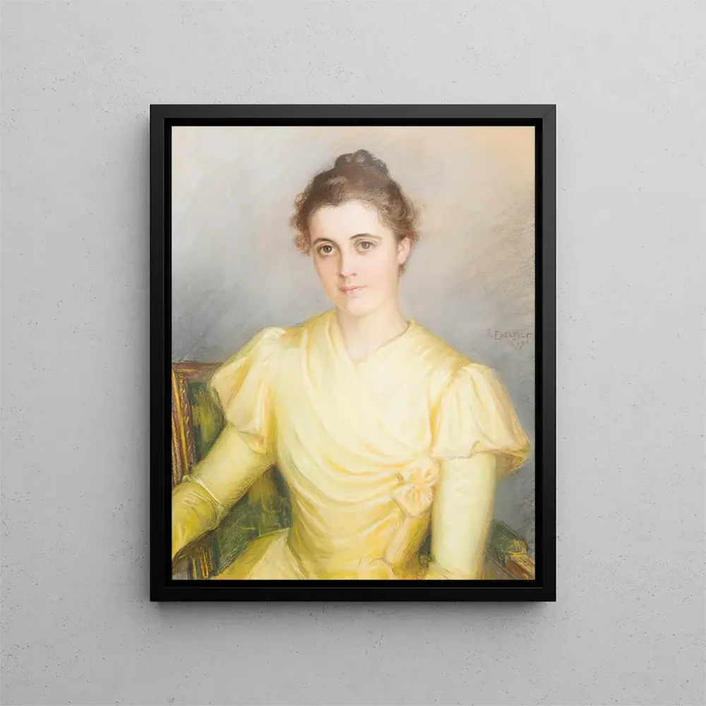 Maalaus Mme Lamberg ja Kjellberg - Albert Edelfelt | Taidetuloste