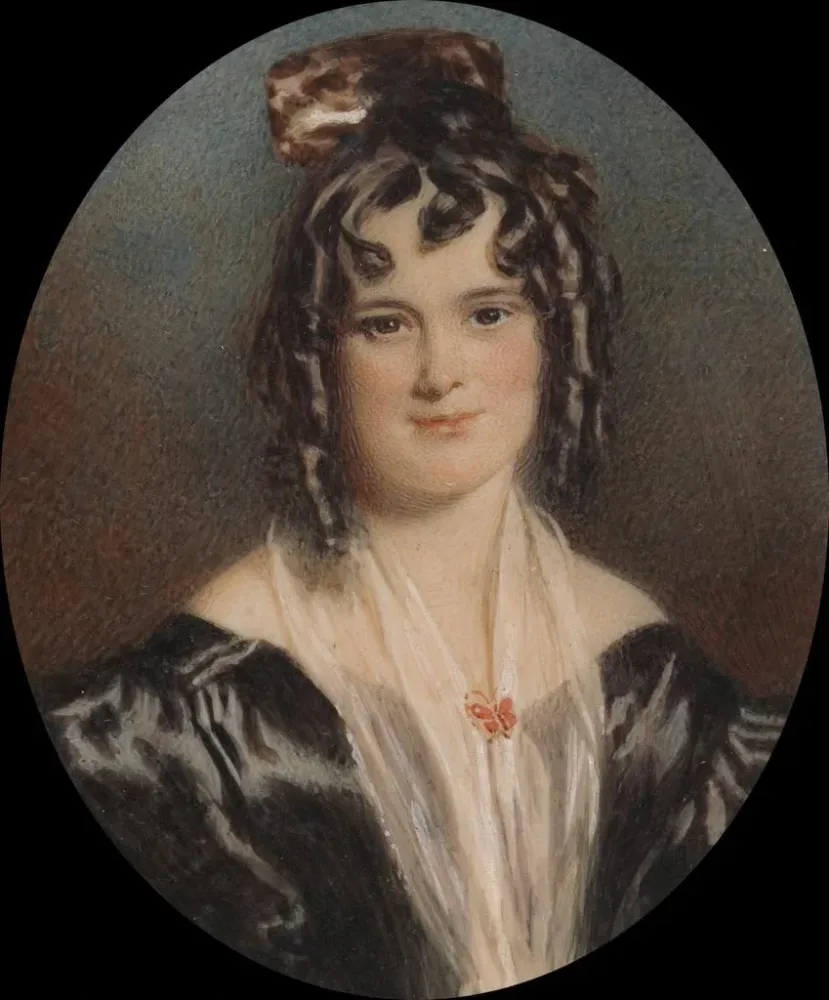 Maalaus Mme Mary Cawse - Alfred Edward Chalon | Taidetuloste