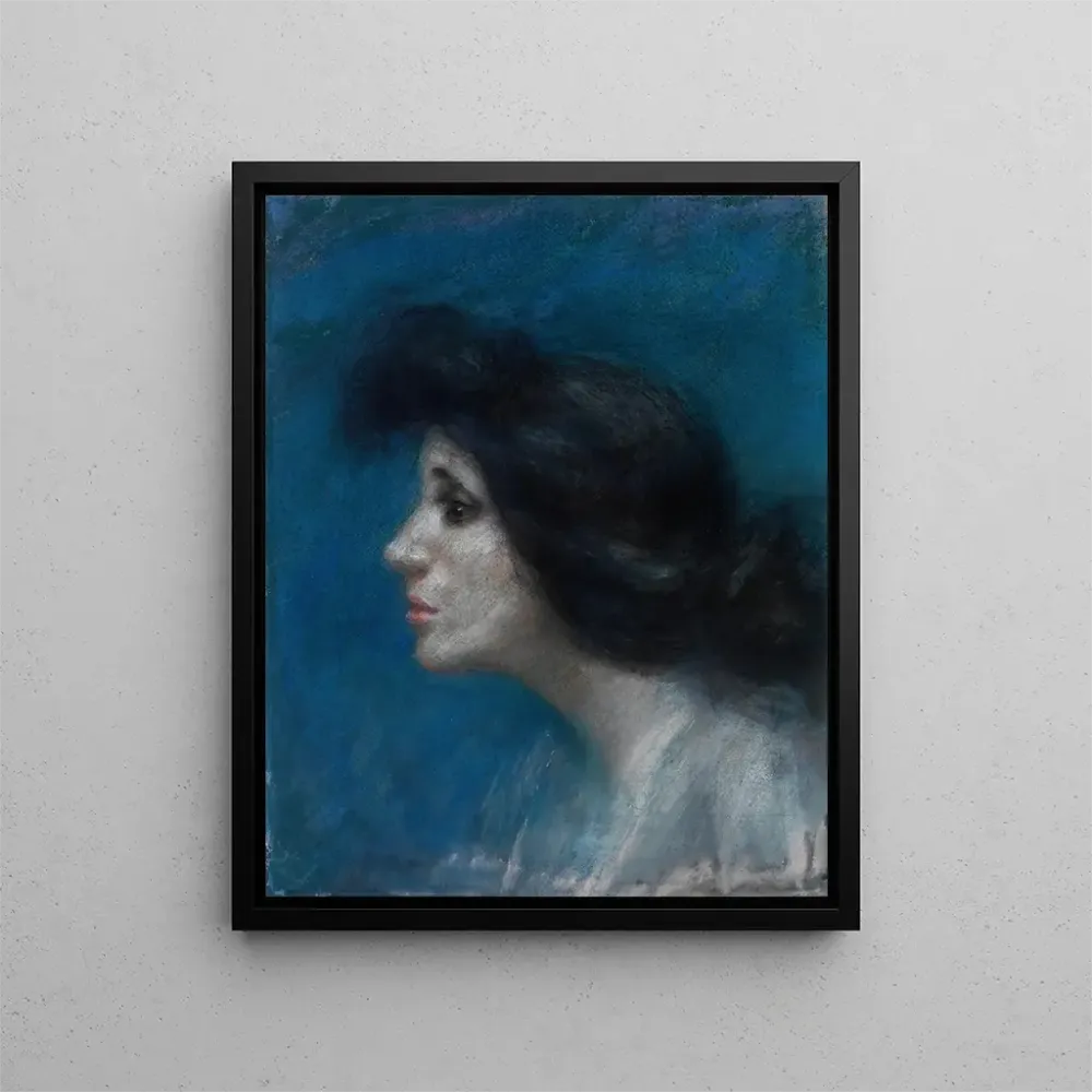 Maalaus Mme Patrick Campbell - Alice Pike Barney | Taidetuloste