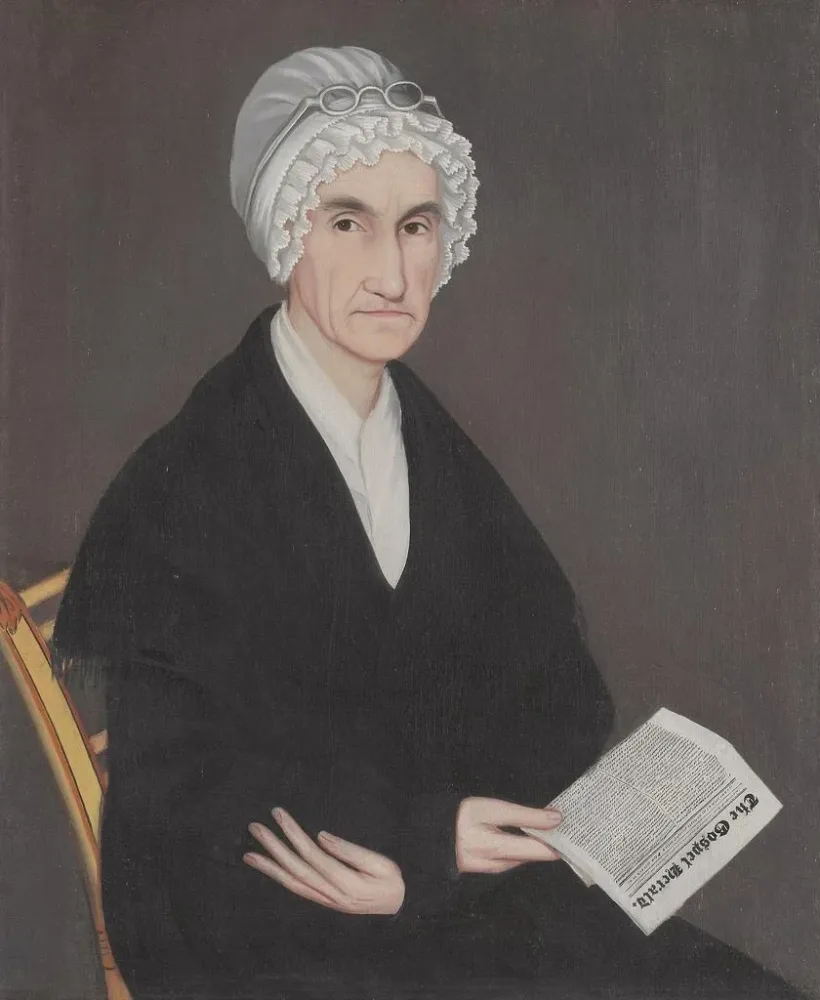 Maalaus Mme Reuben Allerton Lois Atherton - Ammi Phillips | Taidetuloste