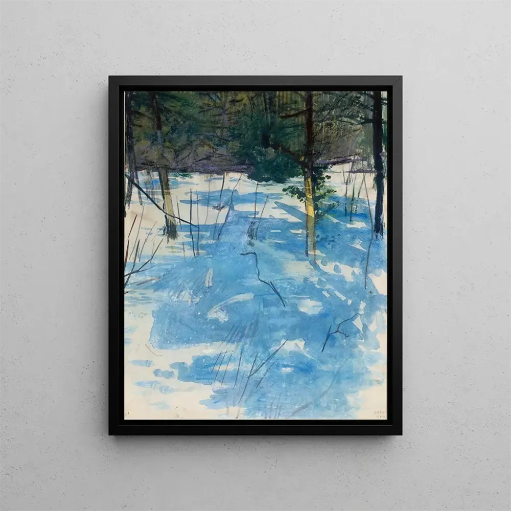 Maalaus Monadnock d'hiver - Abbott Handerson Thayer | Taidetuloste