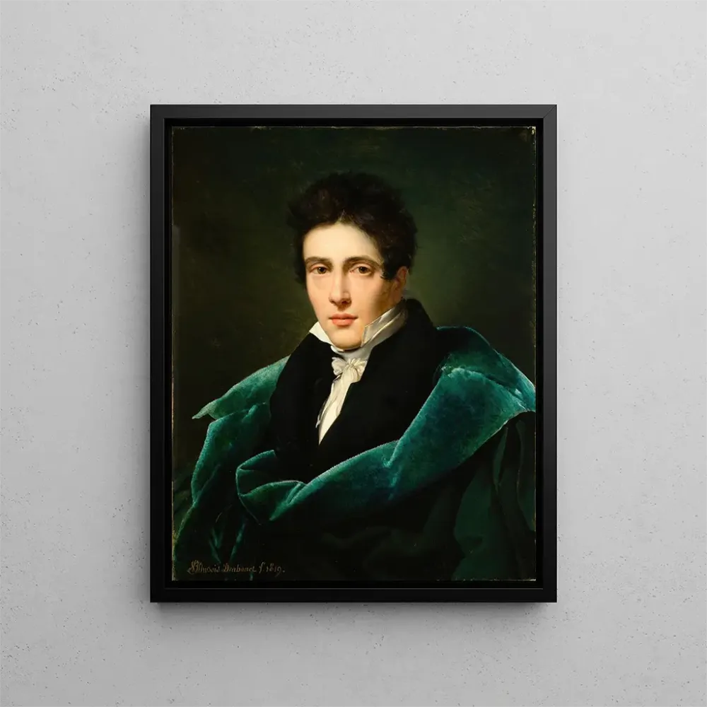 Maalaus Monsieur Gestin muotokuva - Alexandre-Jean Dubois-Drahonet | Taidetuloste