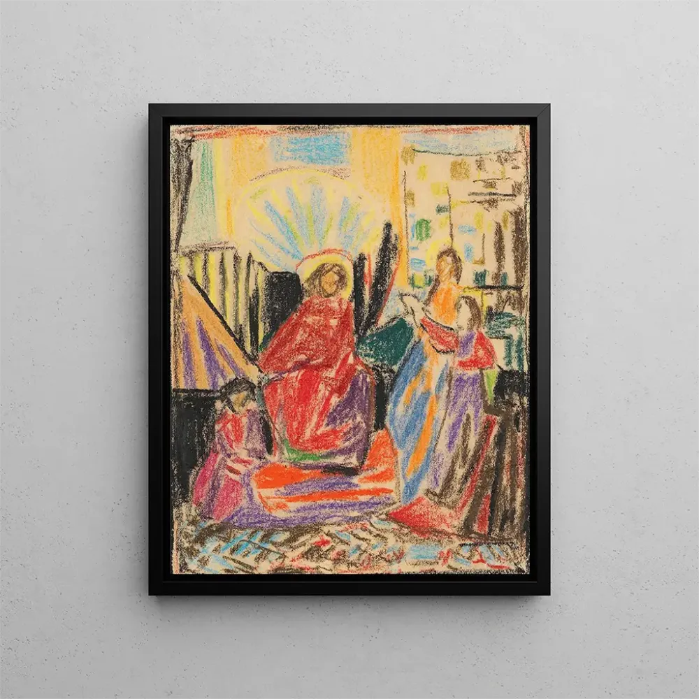 Maalaus Motif religieux - Adolf Hölzel | Taidetuloste