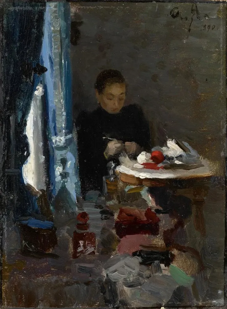 Maalaus La mère des artistes - Alexej von Jawlensky | Taidetuloste