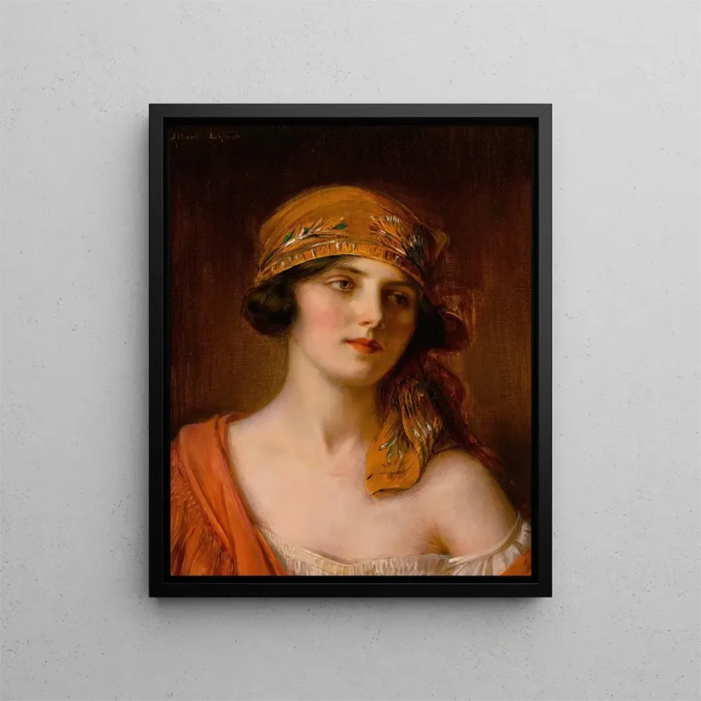 Maalaus Muoti-ihailtu kauneus - Albert Lynch