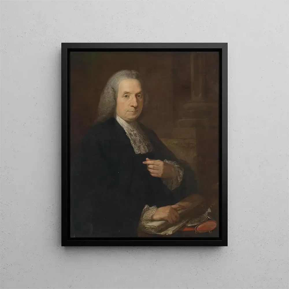 Maalaus Muotokuva irlantilaisesta asianajajasta ja poliitikosta Philip Tisdallista - Angelica Kauffman | Taidetuloste