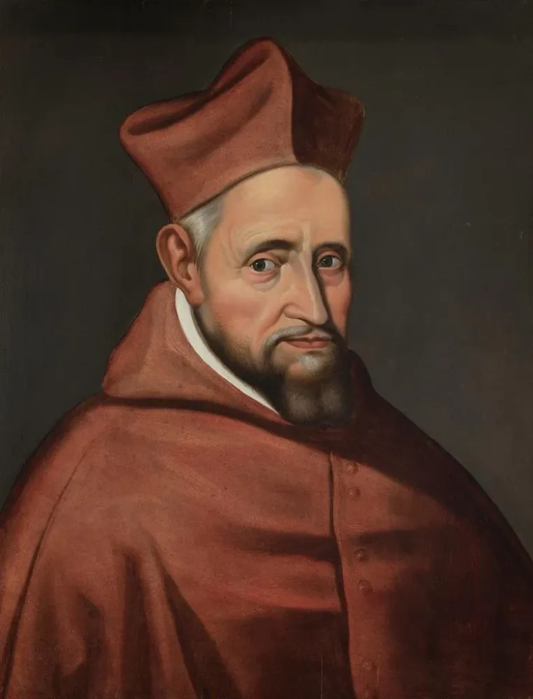 Maalaus Muotokuva kardinaali Robert Bellarminista - Anonyymi | Taidetuloste