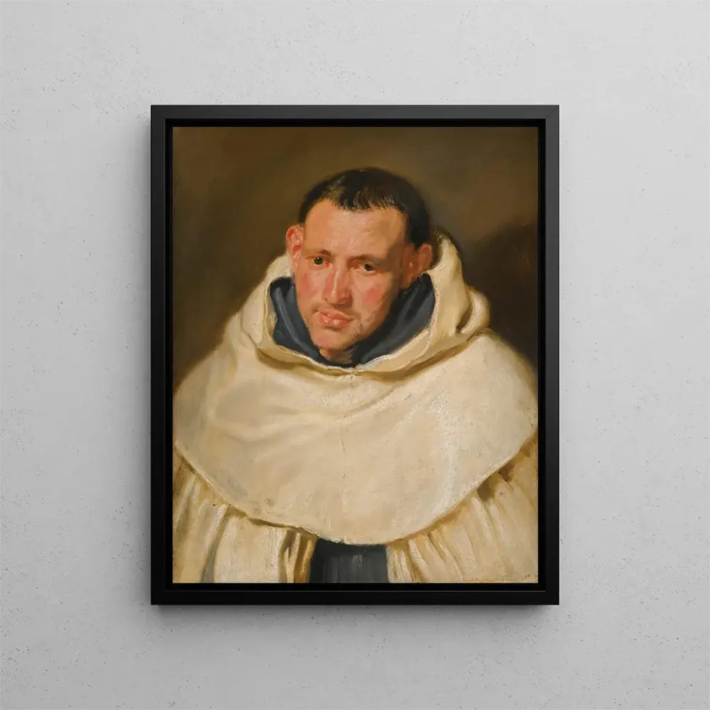 Maalaus Muotokuva karmeliittimunkista pää ja hartiat - Antoine van Dyck | Taidetuloste