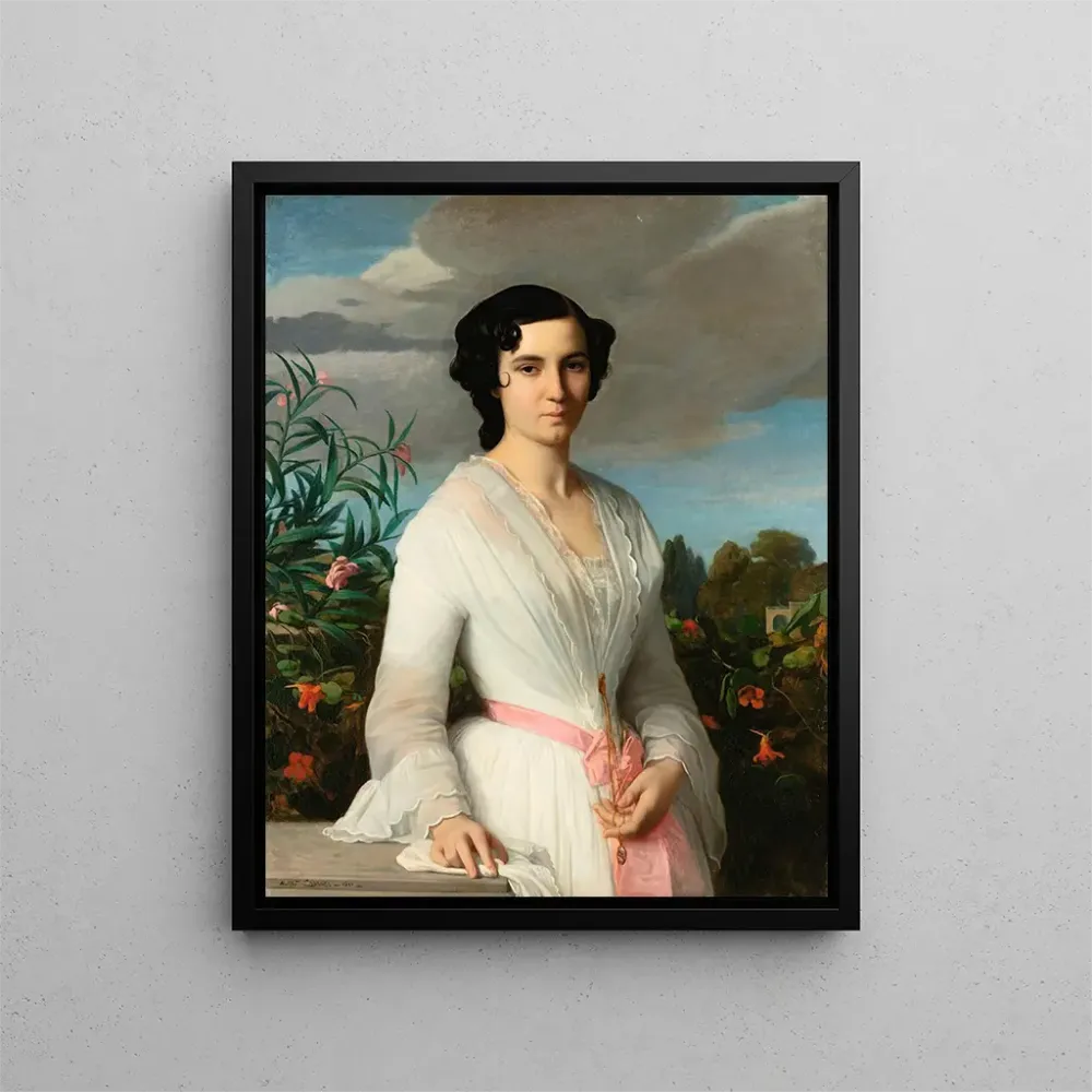 Maalaus Muotokuva Mademoiselle Louise Mars - Alexandre Cabanel | Taidetuloste