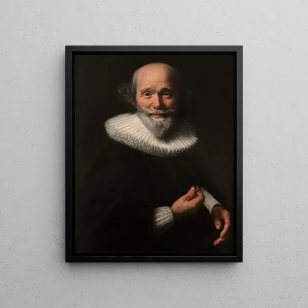 Maalaus Muotokuva miehestä - Abraham de Vries | Taidetuloste