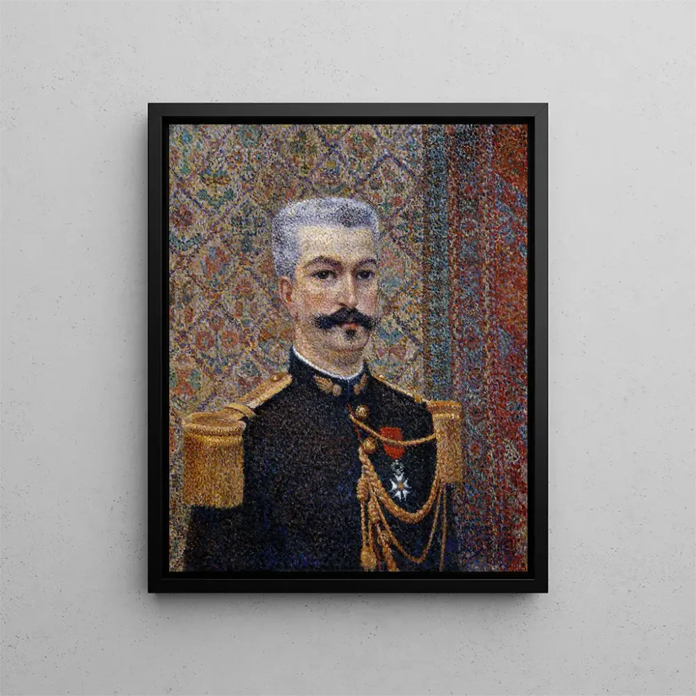 Maalaus Muotokuva Monsieur Pool - Albert Dubois-Pillet | Taidetuloste