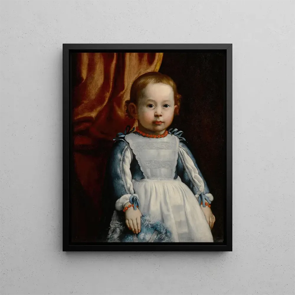 Maalaus Muotokuva prinssi Augusto Chigi 21 kuukauden ikäisenä - Alessandro Mattia da Farnese | Taidetuloste