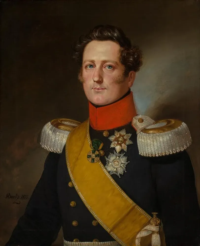 Maalaus Muotokuva suurherttua Leopold Badenista - August Boötz | Taidetuloste