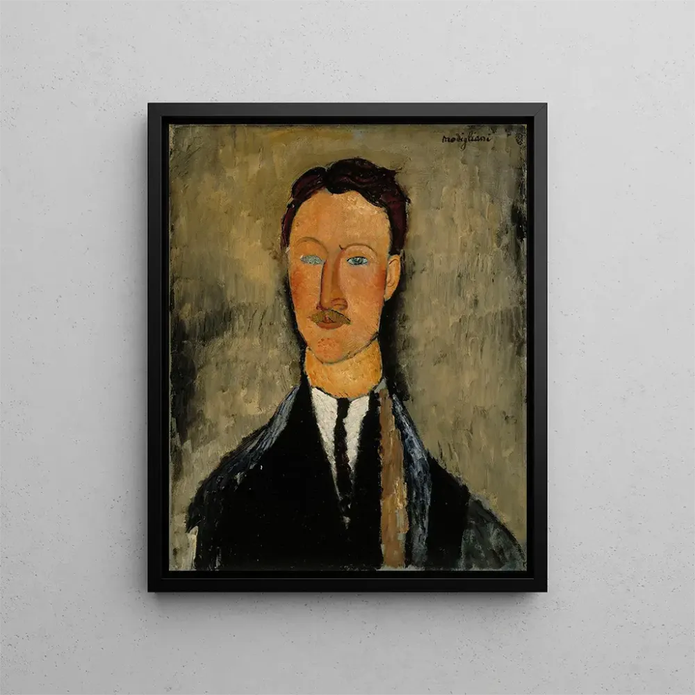 Maalaus Muotokuva taideteoksen Léopold Survage - Amedeo Modigliani | Taidetuloste