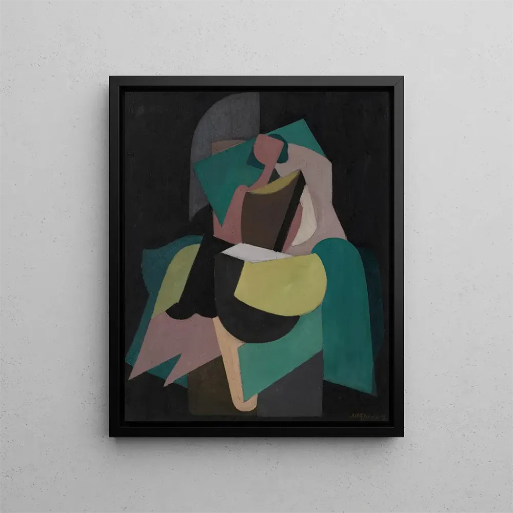 Maalaus Nainen istuu - Albert Gleizes | Taidetuloste