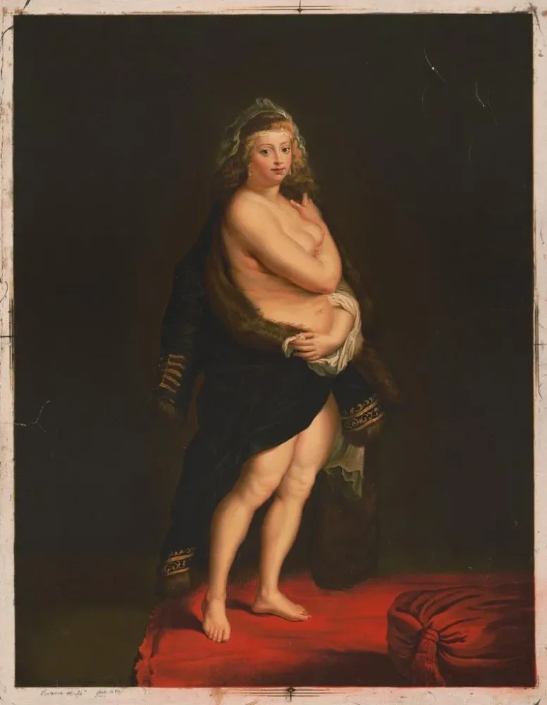 Maalaus Nainen Rubensin - Edmund Foerster Co | Taidetuloste