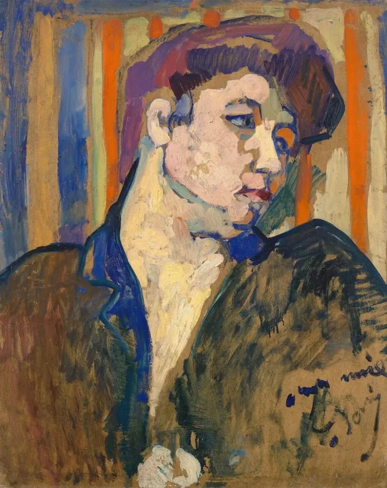 Maalaus Naisen pääkuva - André Derain | Taidetuloste