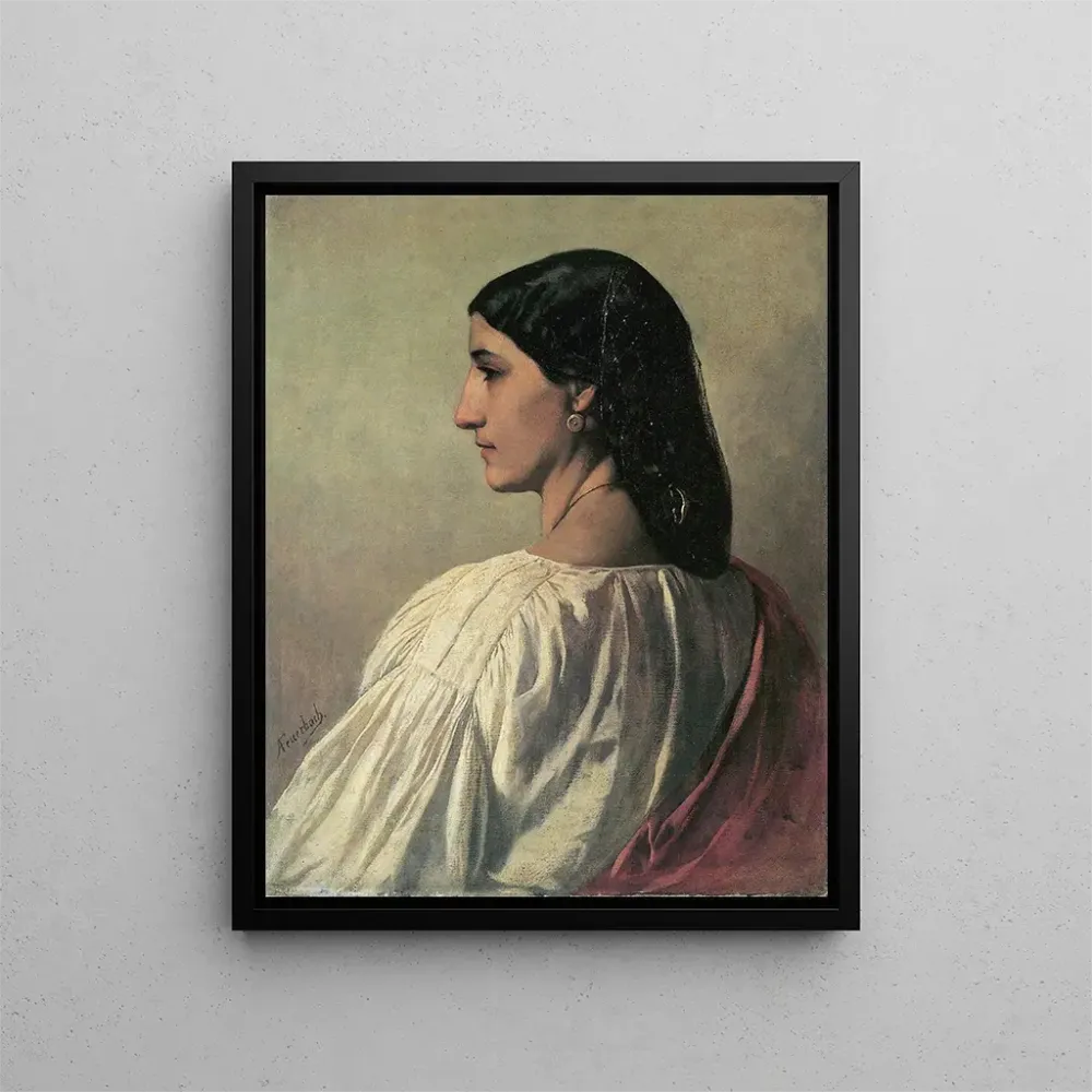 Maalaus Nanna - Anselm Feuerbach | Taidetuloste