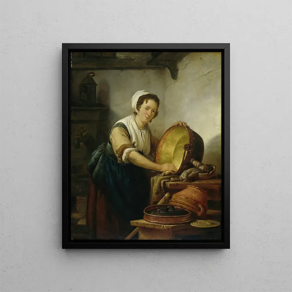 Maalaus Le nettoyeur de chaudron - Abraham van Strij | Taidetuloste