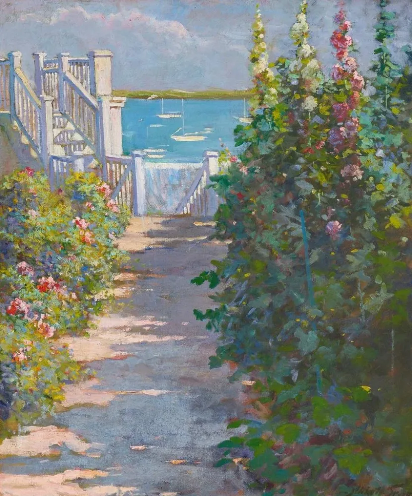 Maalaus Näkymä Marbleheadista - Abbott Fuller Graves | Taidetuloste