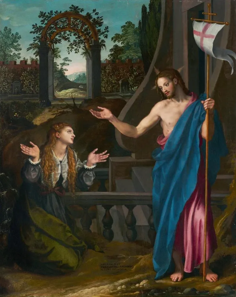 Maalaus Noli me Tangere - Alessandro Allori | Taidetuloste