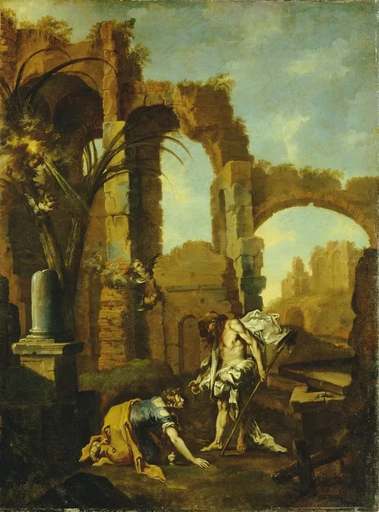 Maalaus Noli Me Tangere - Alessandro Magnasco | Taidetuloste