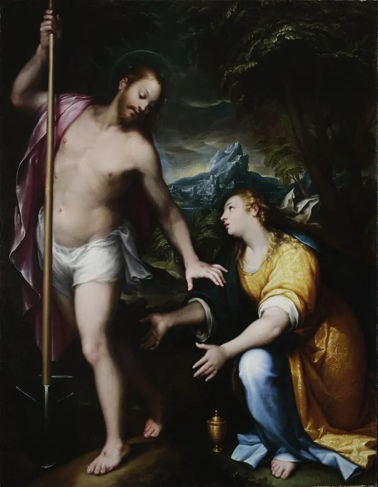 Maalaus Noli me tangere - Denys Calvaert | Taidetuloste