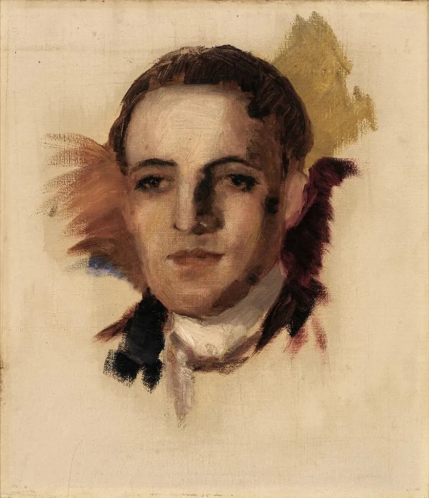 Maalaus Nuori mies - Alice Pike Barney | Taidetuloste