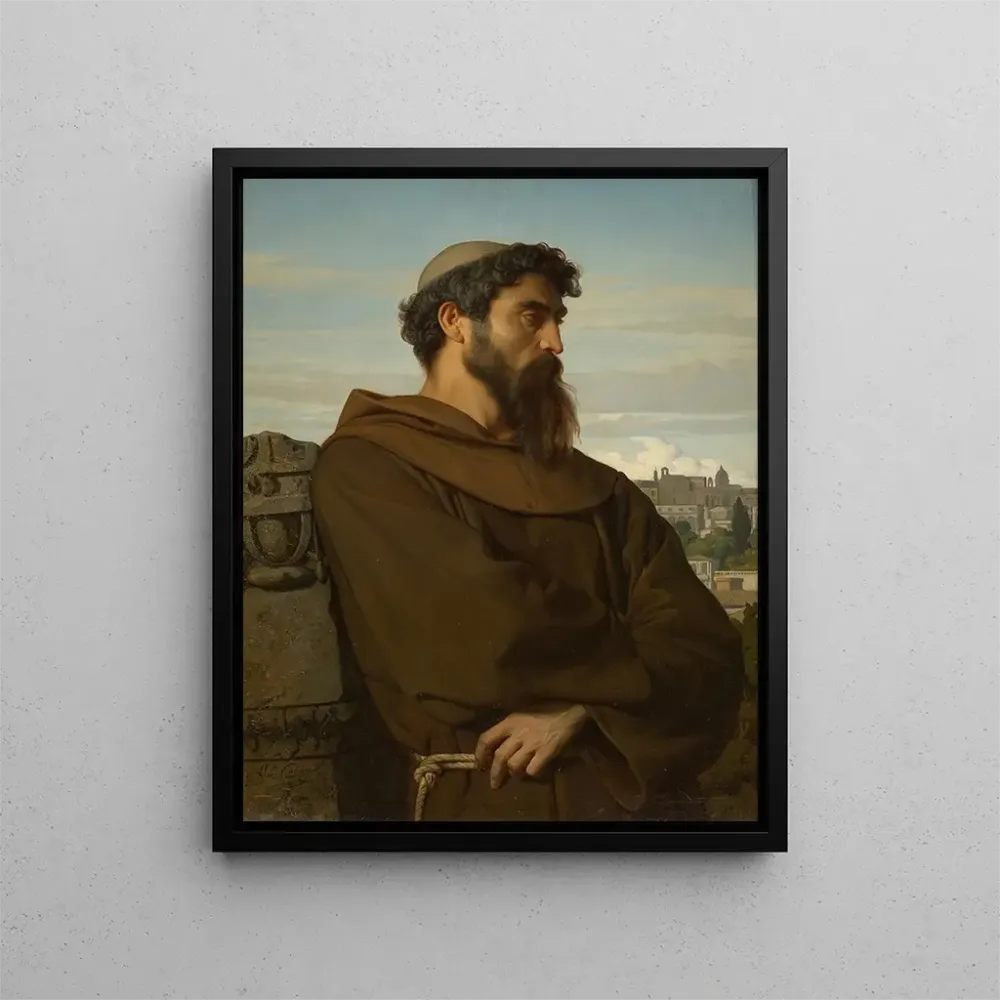 Maalaus Nuori roomalainen munkkinen ajattelija - Alexandre Cabanel | Taidetuloste