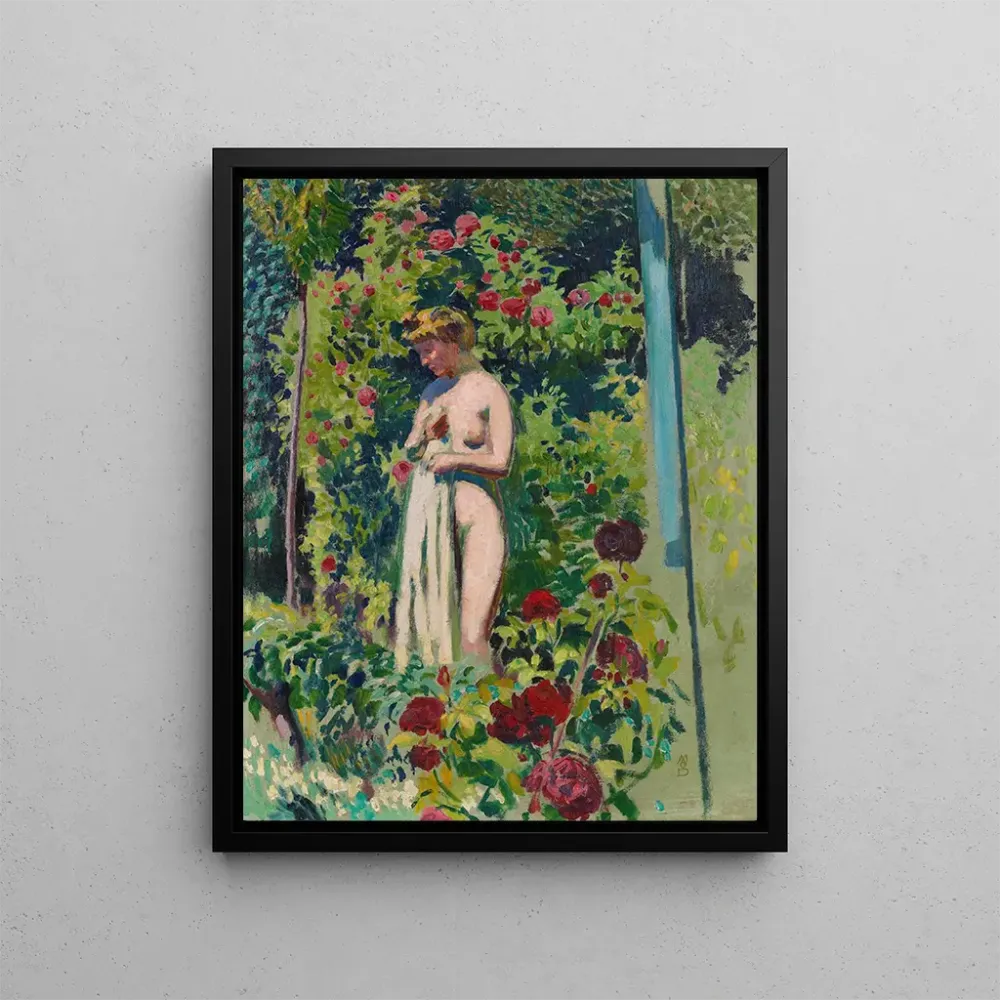 Maalaus Nymphe aux fleurs - Maurice Denis | Taidetuloste