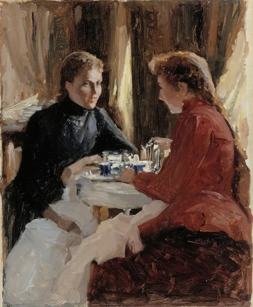 Maalaus Onze - Albert Edelfelt | Taidetuloste