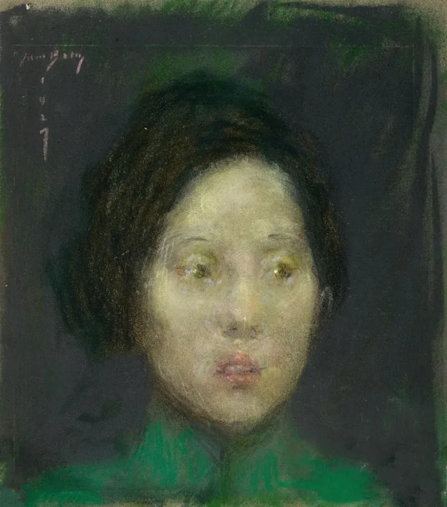 Maalaus Un Oriental - Alice Pike Barney | Taidetuloste
