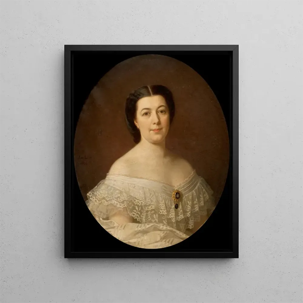 Maalaus Oscara Fredrica Leopoldina Wahlström - Amalia Lindegren | Taidetuloste