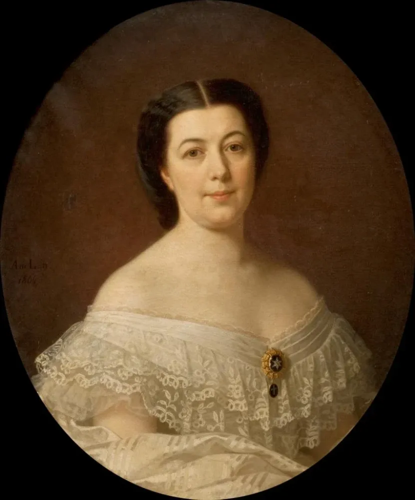 Maalaus Oscara Fredrica Leopoldina Wahlström - Amalia Lindegren | Taidetuloste
