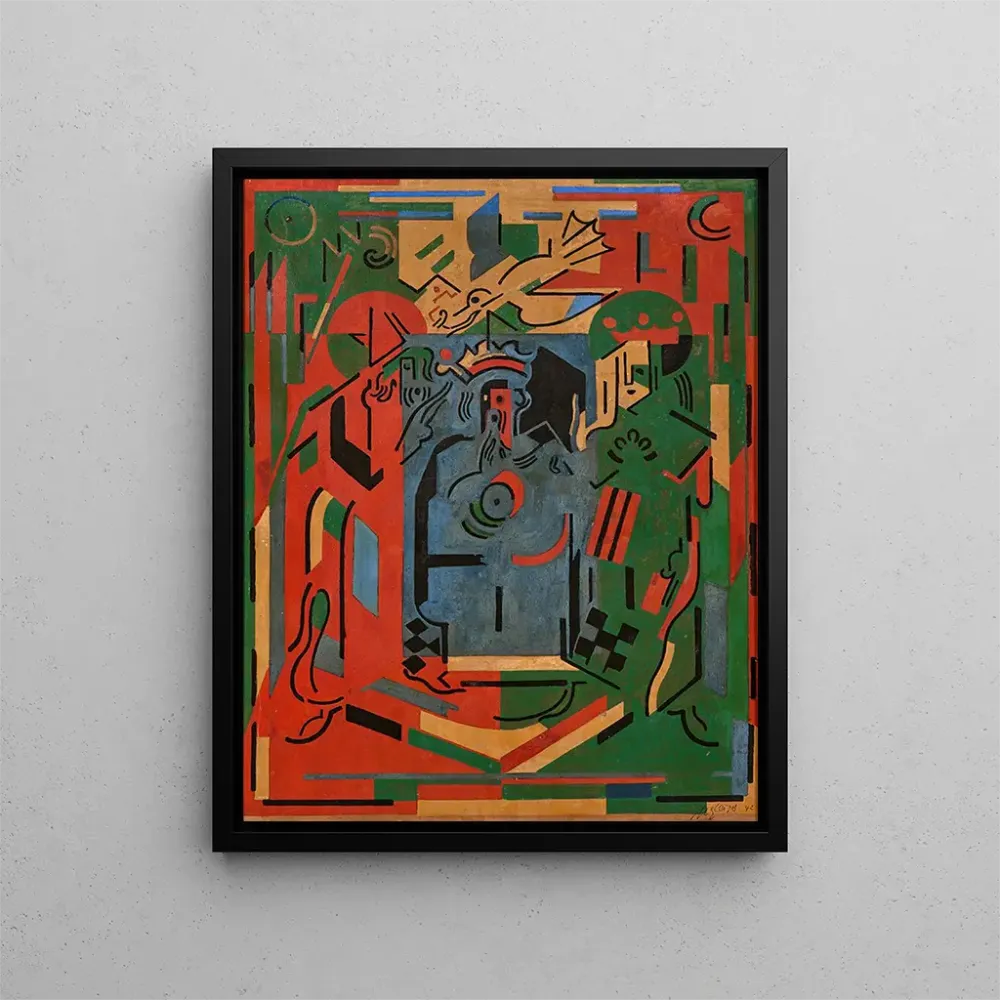 Maalaus Palais - Albert Gleizes | Taidetuloste