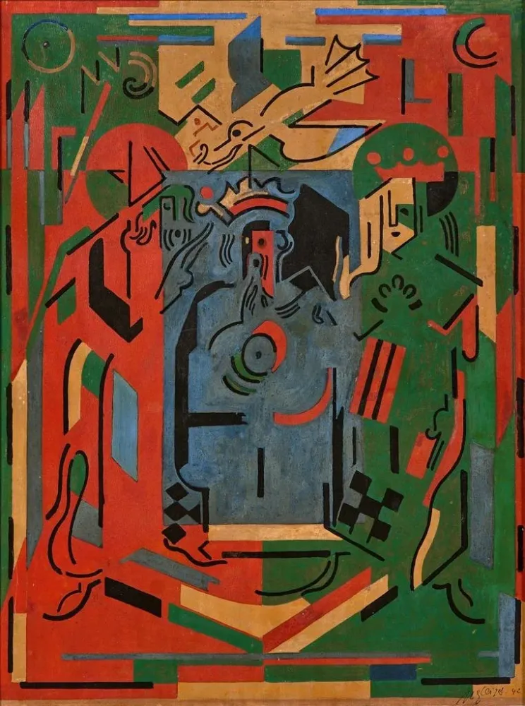 Maalaus Palais - Albert Gleizes | Taidetuloste