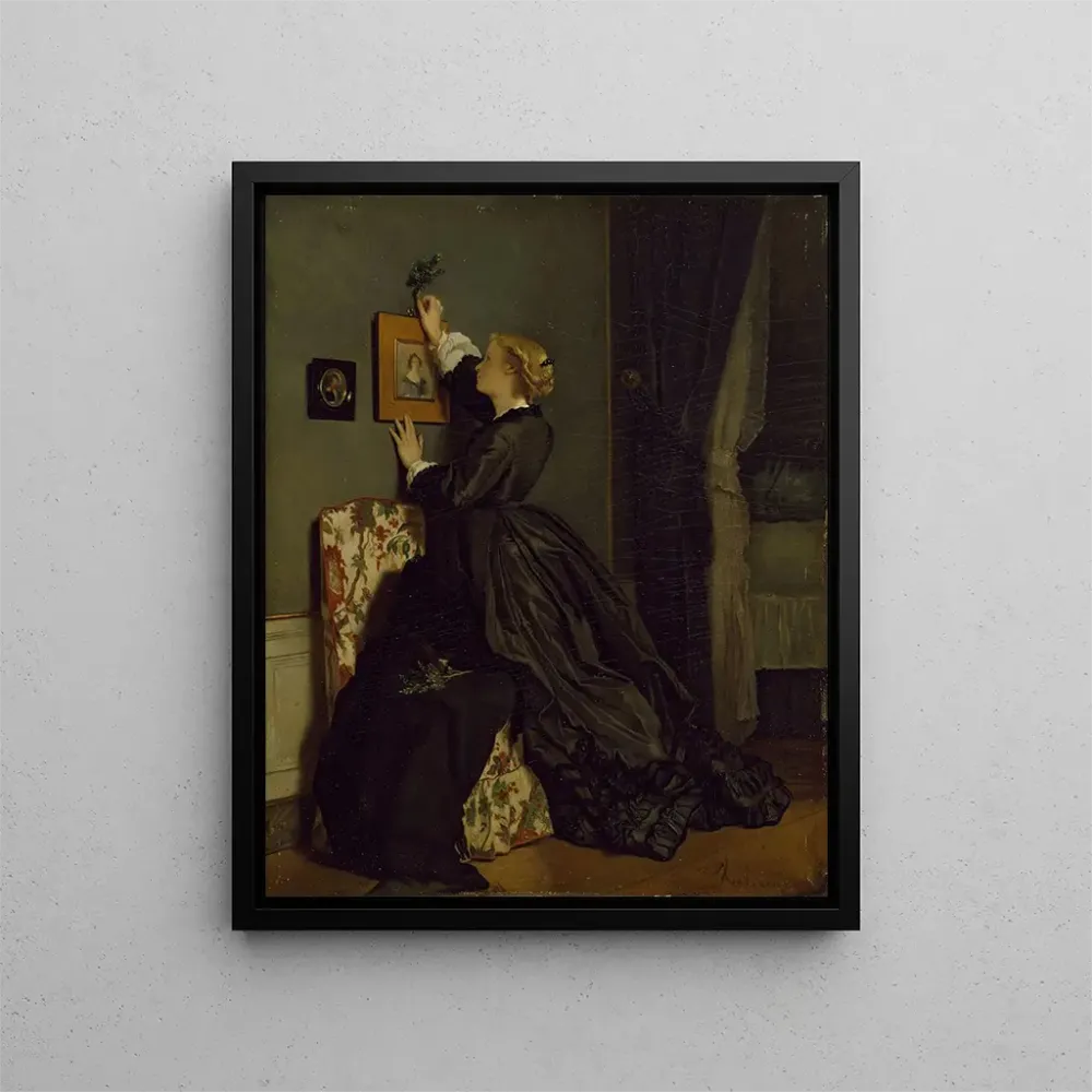 Maalaus Palmusunnuntai - Alfred Stevens | Taidetuloste