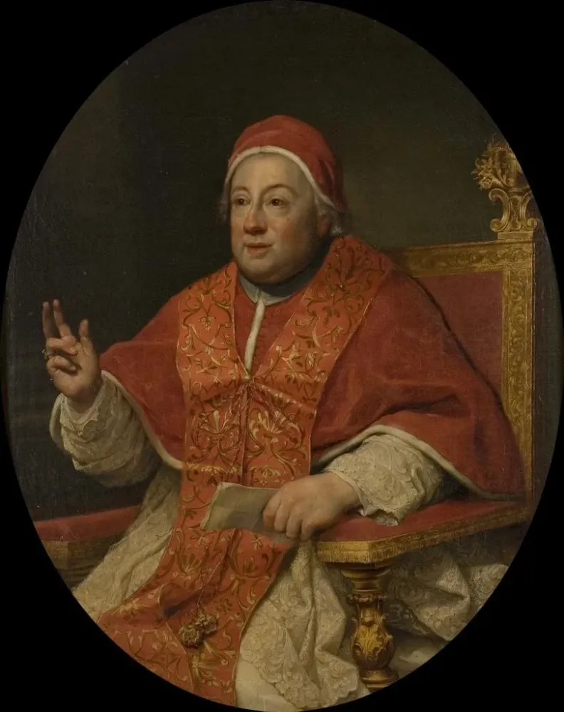 Maalaus Papeasta Klement XIII - Anton Raphaël Mengs | Taidetuloste