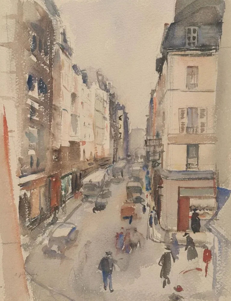 Maalaus Paris tnav - Andrus Johani | Taidetuloste